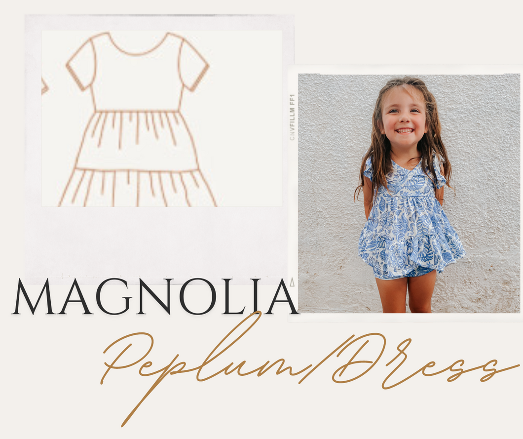 Magnolia Peplum/Dress