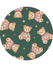 Load image into Gallery viewer, Holiday Hugs ADULT Bamboo Pajama Set- PREORDER tat 8-10 weeks before shipping
