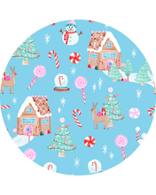 Load image into Gallery viewer, Candy Cane Cottage Peplum Set PREORDER- TAT 8-10 weeks before shipping
