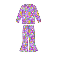 Load image into Gallery viewer, Rainbow Rewind Sweatshirt Pant Set PREORDER- TAT 8-10 weeks before shipping
