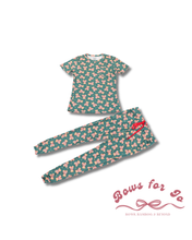 Load image into Gallery viewer, Holiday Hugs Bamboo Adult Jogger Set | Christmas Loungewear
